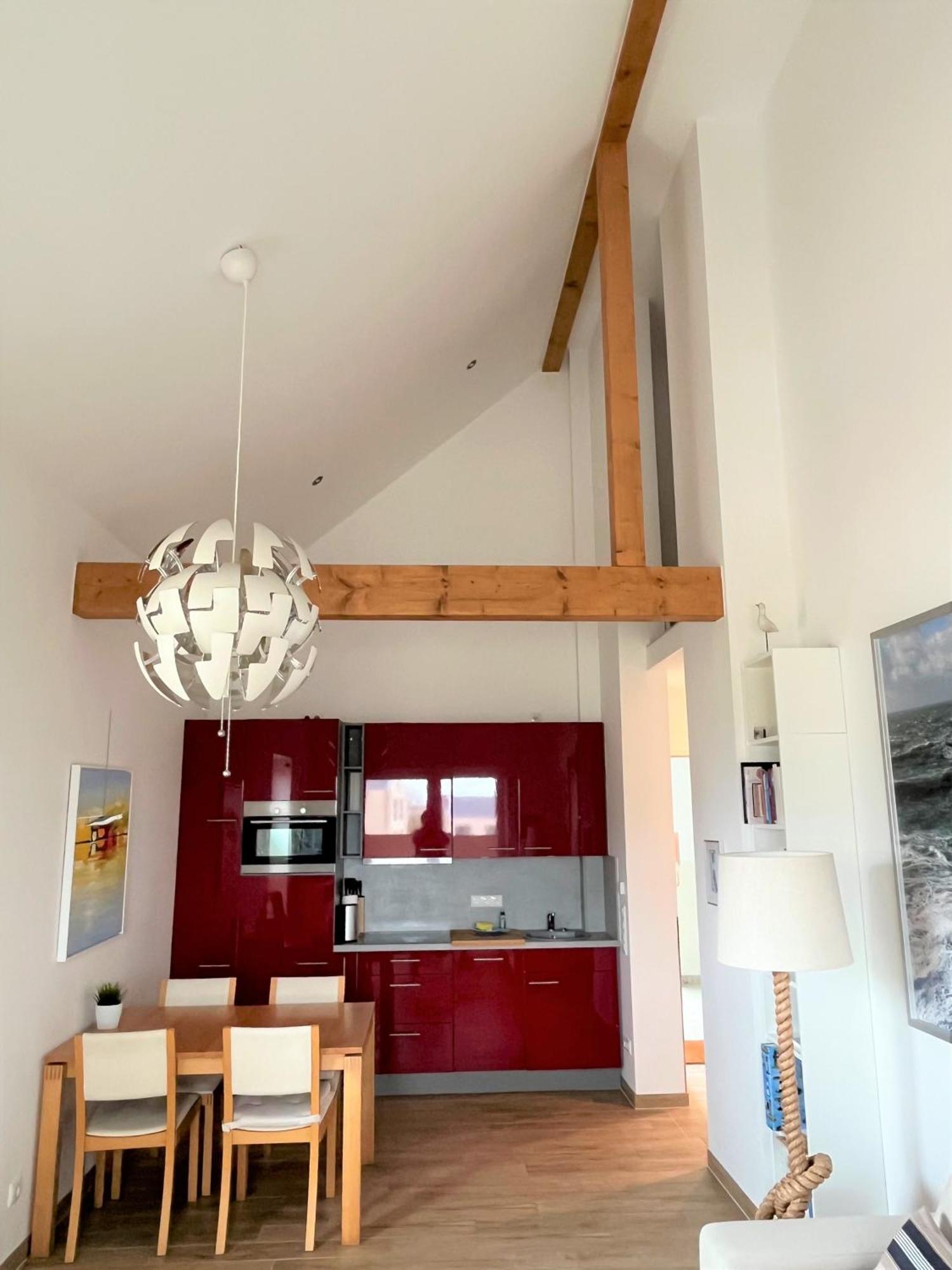 Apartment Sonnendeck, Am Alten Deich 22 단가스트 외부 사진