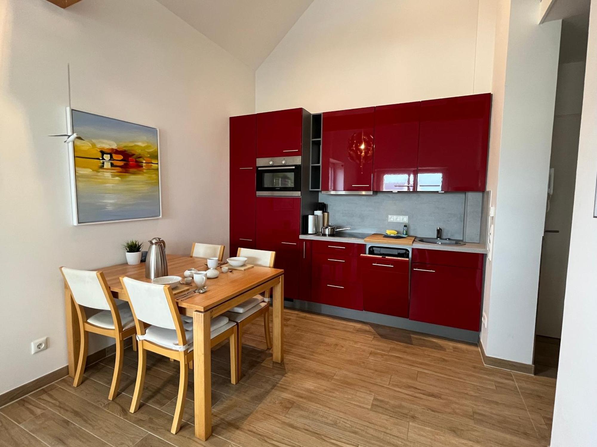 Apartment Sonnendeck, Am Alten Deich 22 단가스트 외부 사진