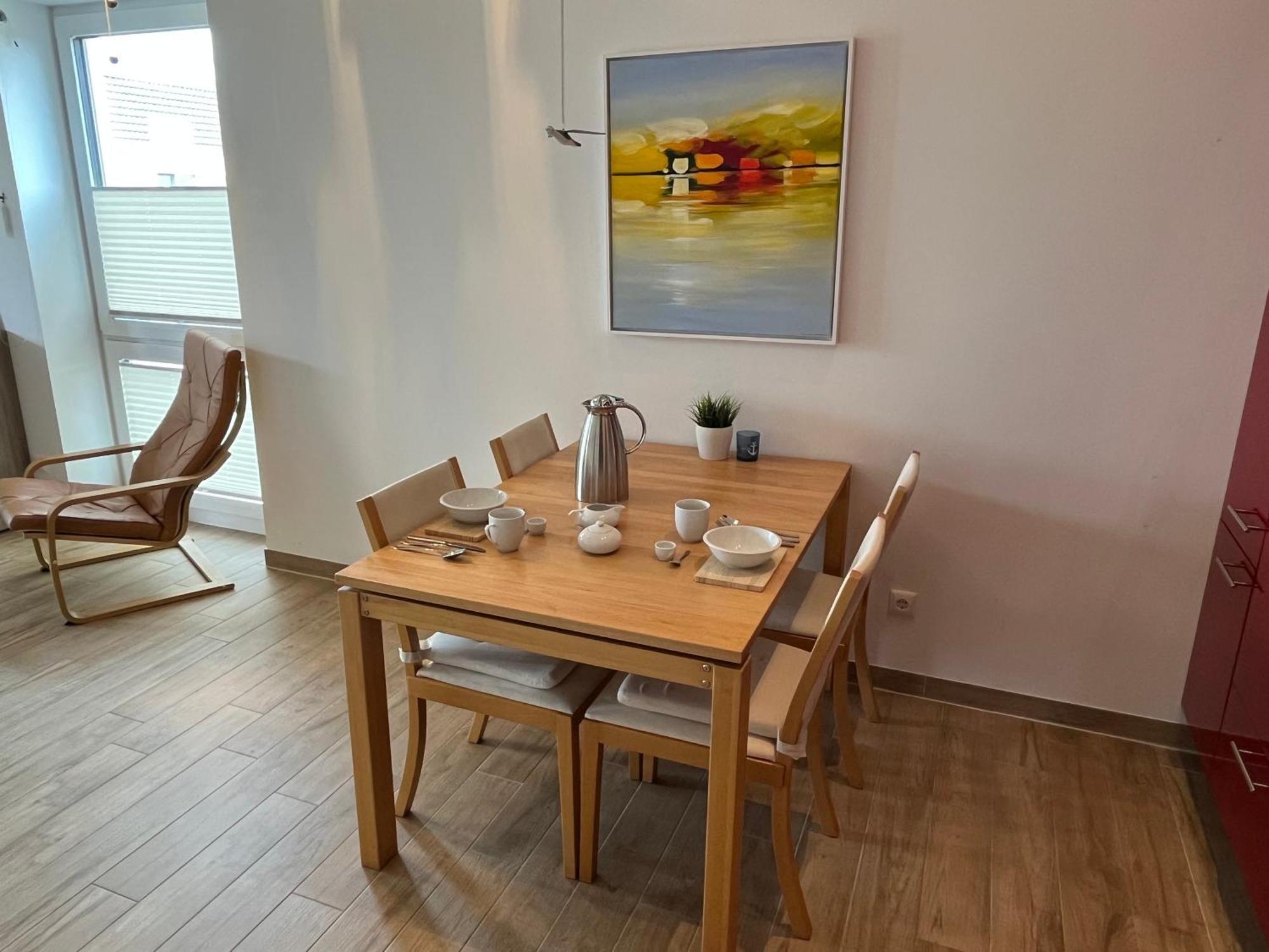 Apartment Sonnendeck, Am Alten Deich 22 단가스트 외부 사진