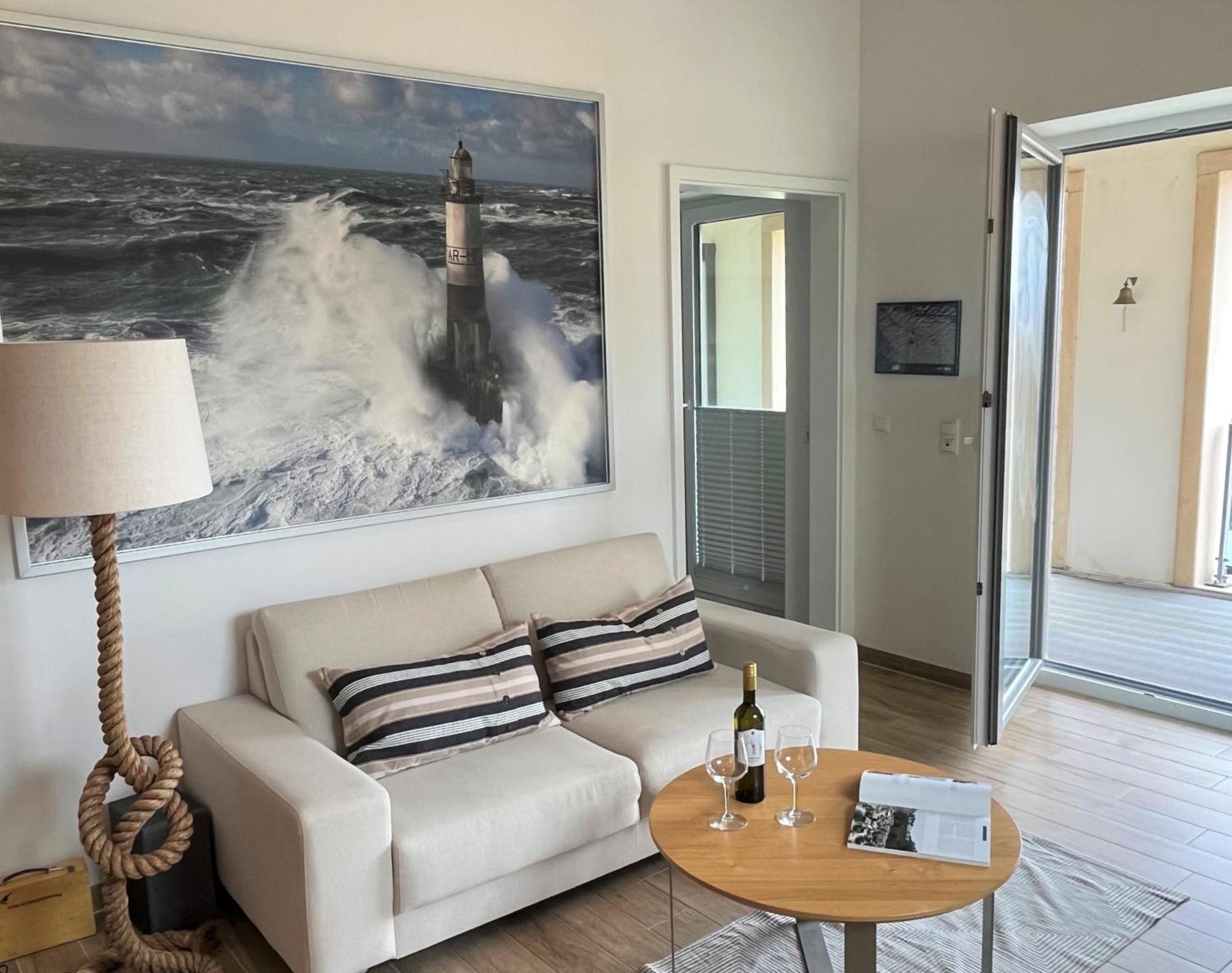 Apartment Sonnendeck, Am Alten Deich 22 단가스트 외부 사진